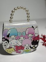 شنطه بناتي بخمسة الوان ورسوم كرتونية mk-3065-4