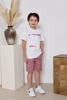 تيشيرت ابيض بكتابه بارزه 4139