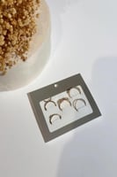 خواتم بناتي متعددة الأشكال 5 في 1