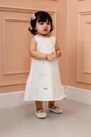 فستان سهرات بيبي سكري ورود بارزة S01189