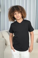 تي شيرت ولادي اسود 2994