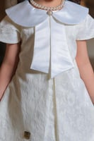 فستان سهرات سكري دانتيل S01133