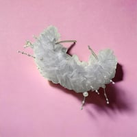 طوق اطفال بناتي ابيض