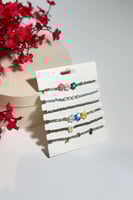 اساور خرز بناتي 6 في 1 ملون 04142/1