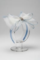 طوق سمواي بفيونكة بيضاء بنات T-030