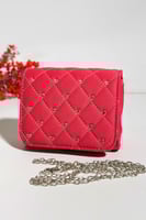 شنطة بناتي بلون الوردي ss01097