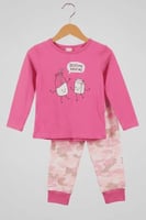 بجامة بناتي قطنية بتصميم لطيف|82816