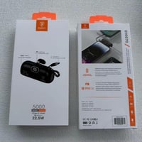 باور بانك مدمج صغير الحجم - سعة 5000mAh