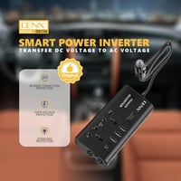 محول الطاقة الذكي DENX DX136 قدرة 300 واط مع مخرجا...