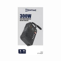 محول طاقة سيارة 300 واط OONTIME OT-SC01 – 4 منافذ...