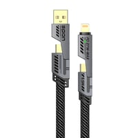 كيبل شحن “4 في 1 PD” عالي السرعة 1.2 متر بقوة 65 و...