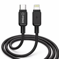 كيبل شحن ونقل بيانات فائق السرعة PONE PO-C100BL US...