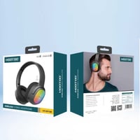 سماعة رأس بلوتوث HOOTOO HT-EP108 – إضاءة RGB وصوت...