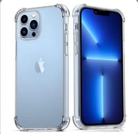 كفر شفاف لأجهزة iPhone (من 16 Pro Max إلى 7 العادي...