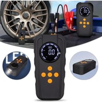 جهاز متنقل 3 في 1 اشتراك سيارة مع ماطور هواء وشاحن...