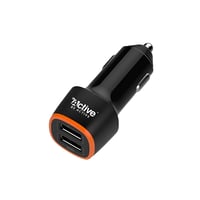 شاحن سيارة ذكي Active/Wopow بقوة 24 واط - منفذين U...