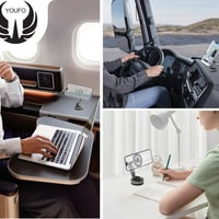 يوفو حامل الجوال ماج سيف مع قاعدة شفط ذكية موديل 4...