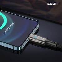 كيبل الشحن الذكي بقوة 240 واط يدعم تقنية الفصل الت...