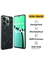 هاتف C61 ثنائي الشريحة باللون الأخضر الداكن، ذاكرة...