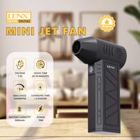 منفاخ تيربو نفاث MINI JET FAN بقوة 70 واط وسرعة 13...