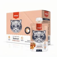 كريمة بالسالمون والدجاج والجزر لدعم الوزن المثالي...