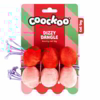 لعبة كرات أحمر ووردي داخلها أجراس تحفز القطط علي ا...