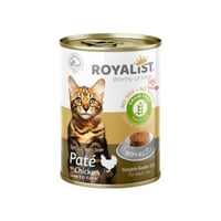 روياليست طعام رطب للقطط البالغة باتيه بطعم الدجاج...