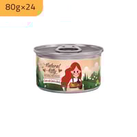 معلبات الدجاج مع الجزر في المرق للقطط كرتون 24×80...