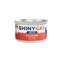 معلبات شايني كات بالسالمون بالجيلي للقطط البالغة 7...