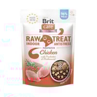 سناك خام مجفف بالتجميد بالدجاج مضاد للتوتر للقطط ا...