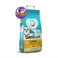 ساني كات رمل للقطط - كلامبينج متكتل بدون رائحة 10...