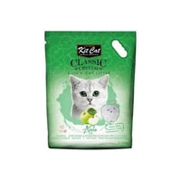 كت كات كلاسيك رمل كريستالي للقطط برائحة التفاح - 5...