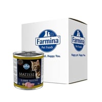 معلبات لحم الضأن المهروس للقطط البالغة 6×300 غ فار...