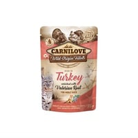 كارنيلوف أظرف طعام رطب للقطط - الديك الرومي وزهرة...