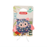 لعبة بومة لطيفة منقوشة بالزهور مع كاتنيب للقطط لتح...