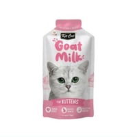 كت كات أظرف حليب ماعز خالٍ من اللاكتوز للقطط الصغي...