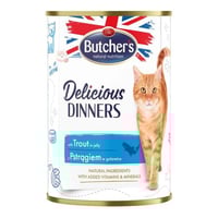 وجبة كاملة متوازنة قطع السلمون والتروت بالجيلي للق...