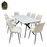 سفرة مع 8 كراسي