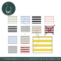 تسريحة وكرسي قماشيه مقلم N463