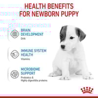 رويال كانين حليب جاف بودرة للكلاب حديثة الولادة بد...