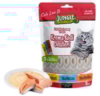 جنغل مكافآت كريمية للقطط متنوعة - 9 حبات