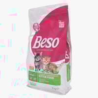 بيسو طعام جاف للقطط الصغيرة بالدجاج 2 كيلو