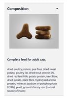 جوسيرا نايتشرال مع السالمون والعدس للقطط البالغة و...