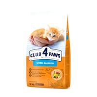 طعام جاف للقطط الصغيرة بالسالمون 5كيلو Club4Paws