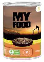 معلبات قطع الدجاج 400 جرام للقطط البالغة ماركة My...