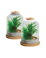 زولكس لايف اكوا حوض أسماك زجاجي بشكل وعاء 12 لتر -...