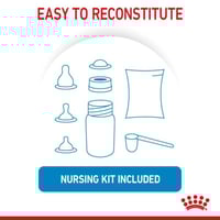 رويال كانين حليب جاف بودرة للكلاب حديثة الولادة بد...