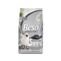 تراب بيسو رمل قطط عالي التكتل بالكربون النشط والفح...