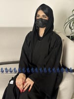 عباية غسق بقصة أكمام فرنسي