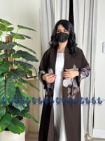 عباية نعومة أغصان ورود